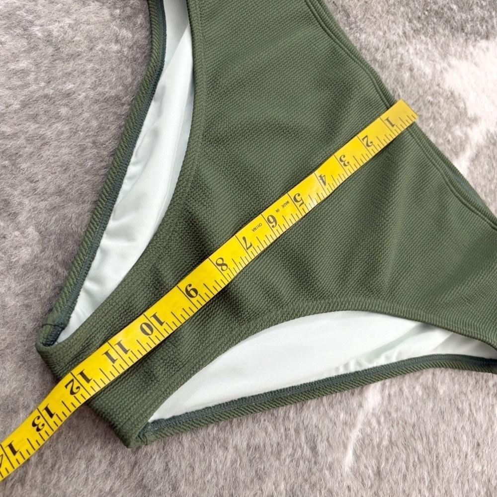 NWT Cupshe Ribbed Bikini Swimsuit Bottom Medium - Picture 9 of 10